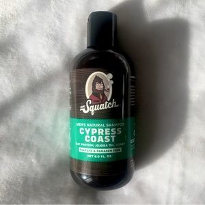 🔥🌊Dr. Squatch Men's Shampoo Natural CYPRESS COAST Oat Protein Jojoba Oil Honey